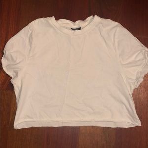 Top shop cropped T-shirt